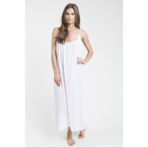 FLASH PRICE 9Seed Tulum Maxi White NWT  One Size - Picture 1 of 11